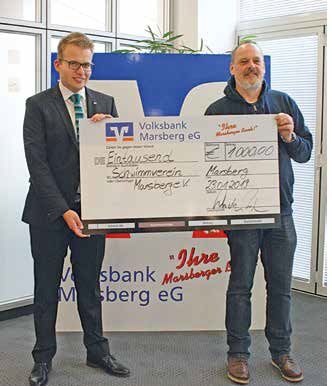 Spende der Volksbank Marsberg