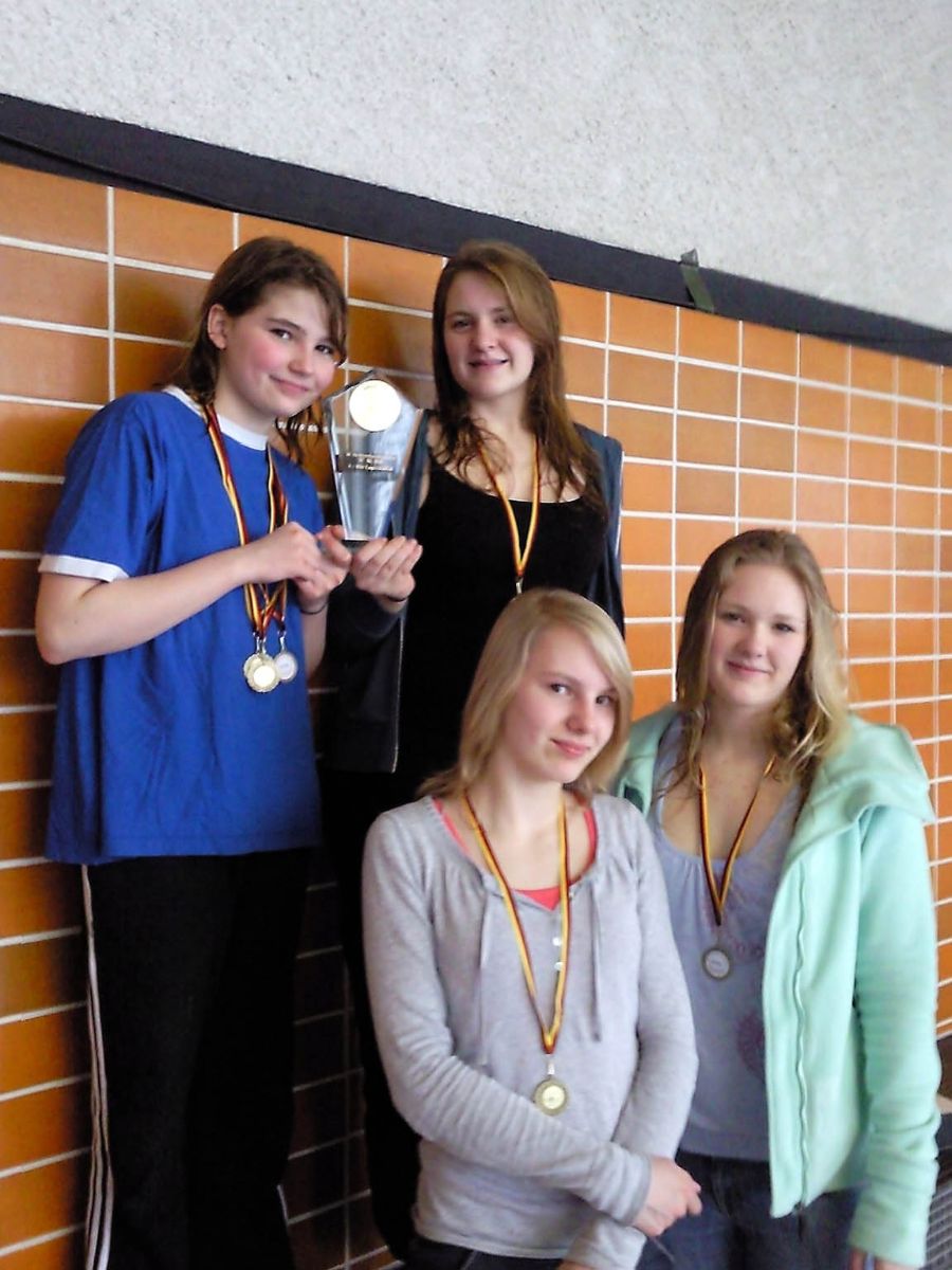 Erfolgreiche 4x50m Lagenstaffel in Winterberg, Foto:  Geise