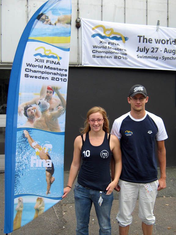 Laura Gerlach und Eugen Gärtner (v.l.) unter den Top 20 der Welt! Foto: unbekannt