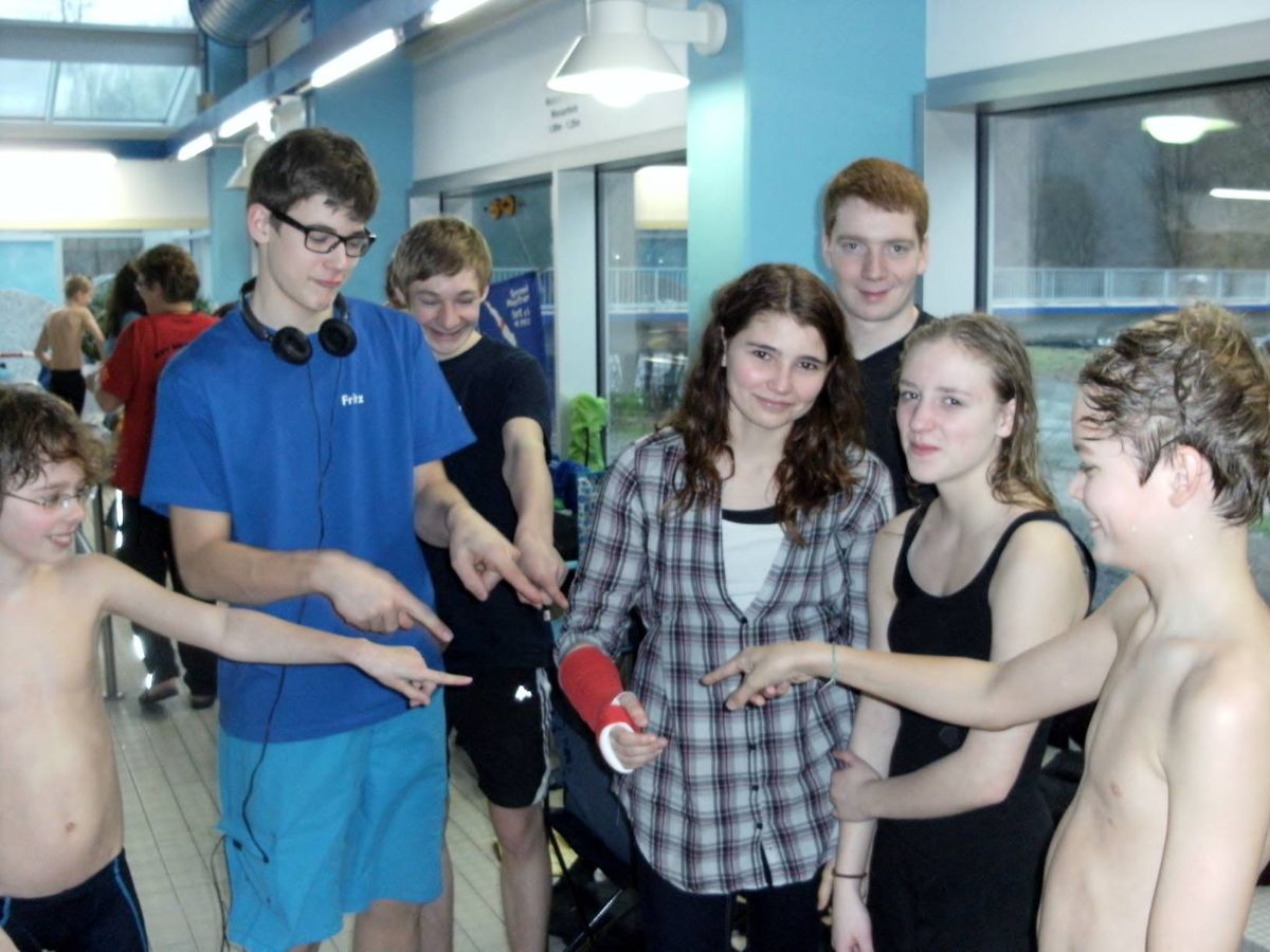 Celine Delveaux wurde für ihre punktbeste Leistung ausgezeichnet, brach sich beim Anschlag leider das Handgelenk, Foto Piechulek
