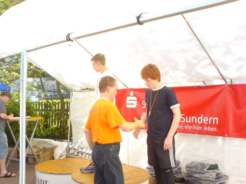 Andreas Becker wird geehrt