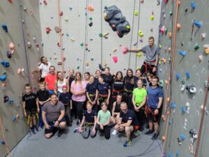 Kletterin in Willingen