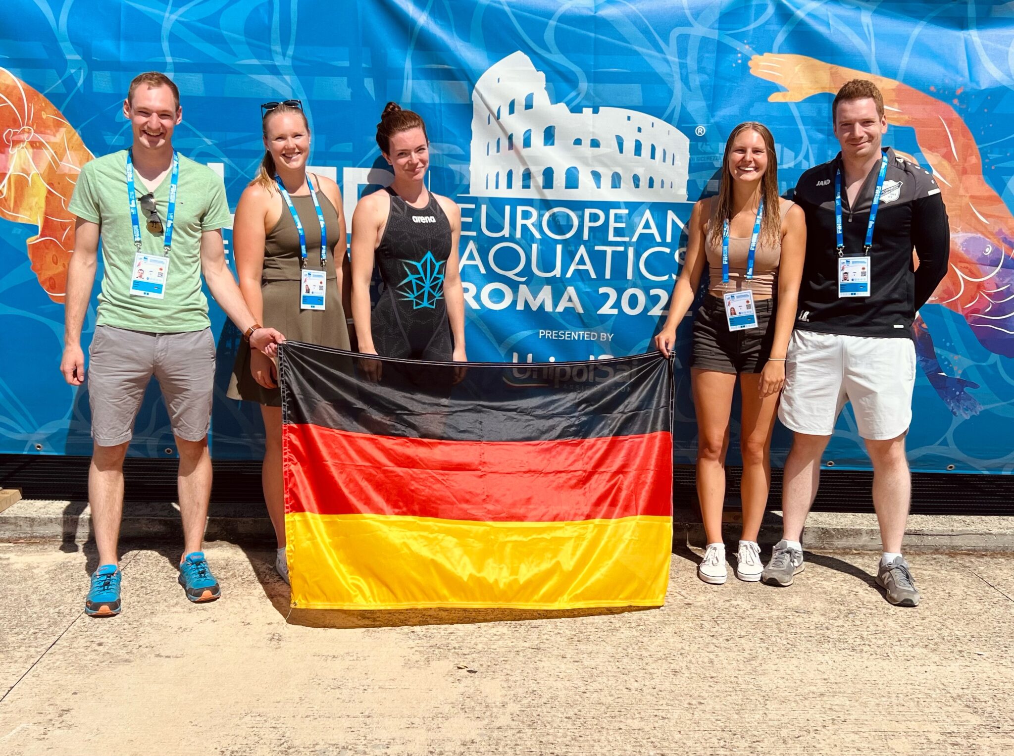 Europameisterschaften der Masters Rom 2022 Schwimmverein Marsberg