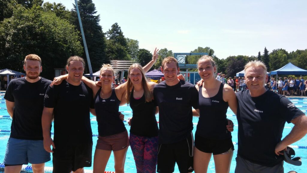 Die erfolgreichen Mastersschwimmer in Kamen