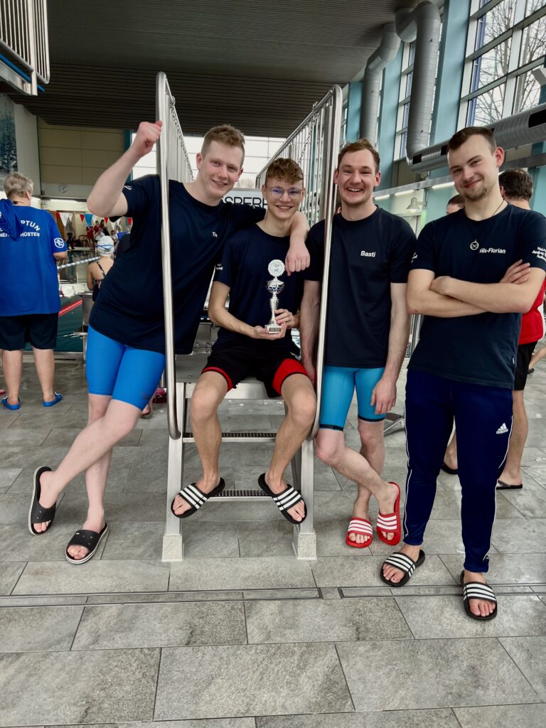 Tim, Leif, Sebastian und Nils-Florian (v.l.n.r.)