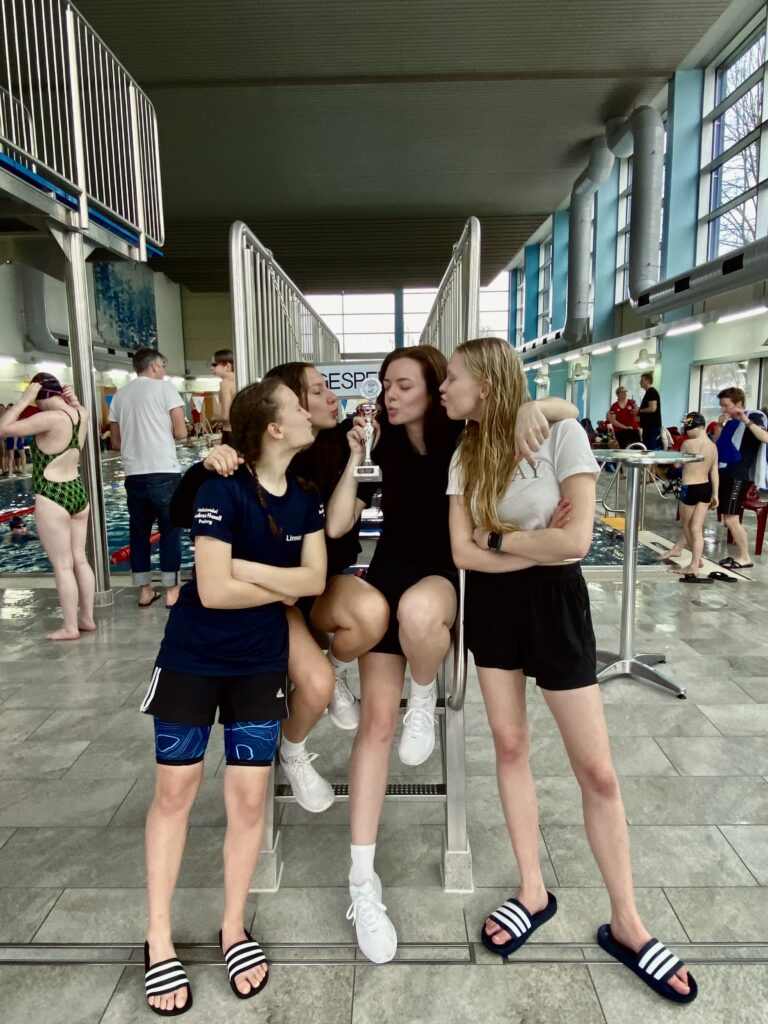 Linnea, Emily, Ricarda und Kiara (v.l.n.r.)