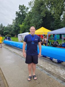 Sascha Burdick mit Silber nach 200m Freistil