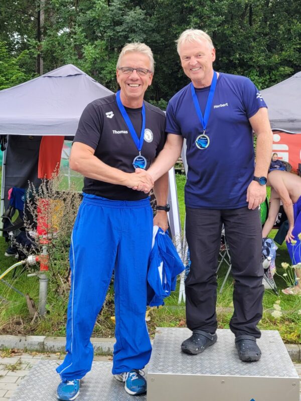 Herbert Piechulek ist NRW Meister über 100m Schmetterling