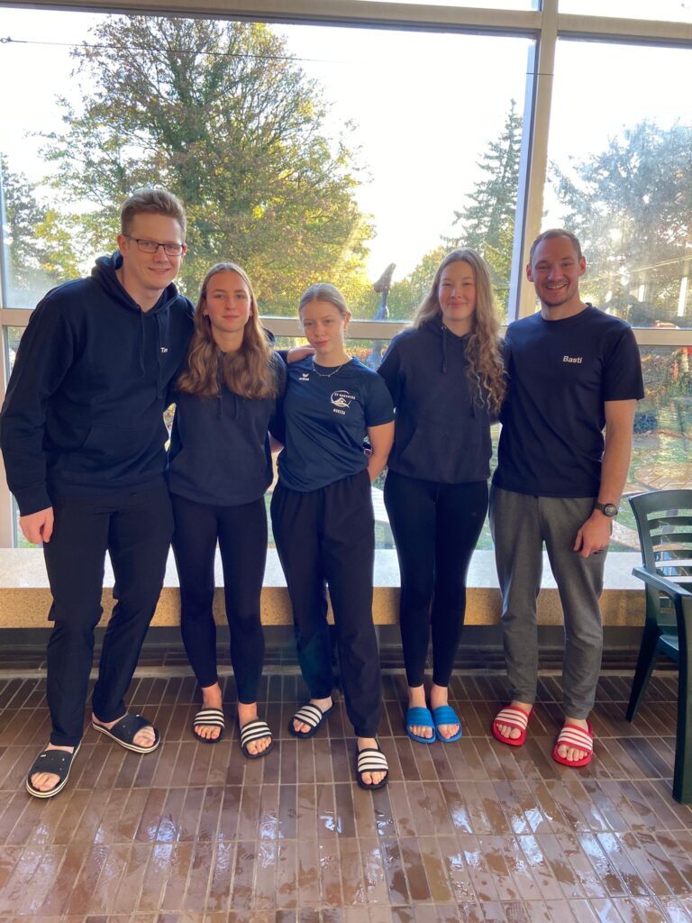 Tim, Kim, Maresa, Lucia und Sebstian am Sonntag in Beckum