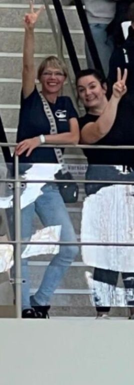 Die mitgereisten „Fans“